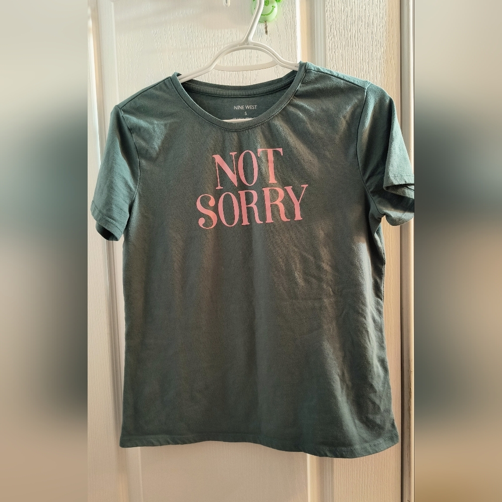 Nine West Teal T-Shirt